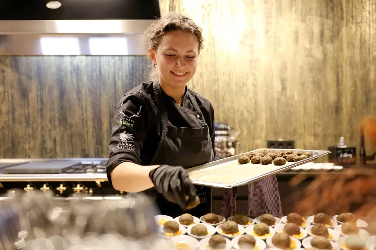 Feinste Food Kreationen werden zubereitet