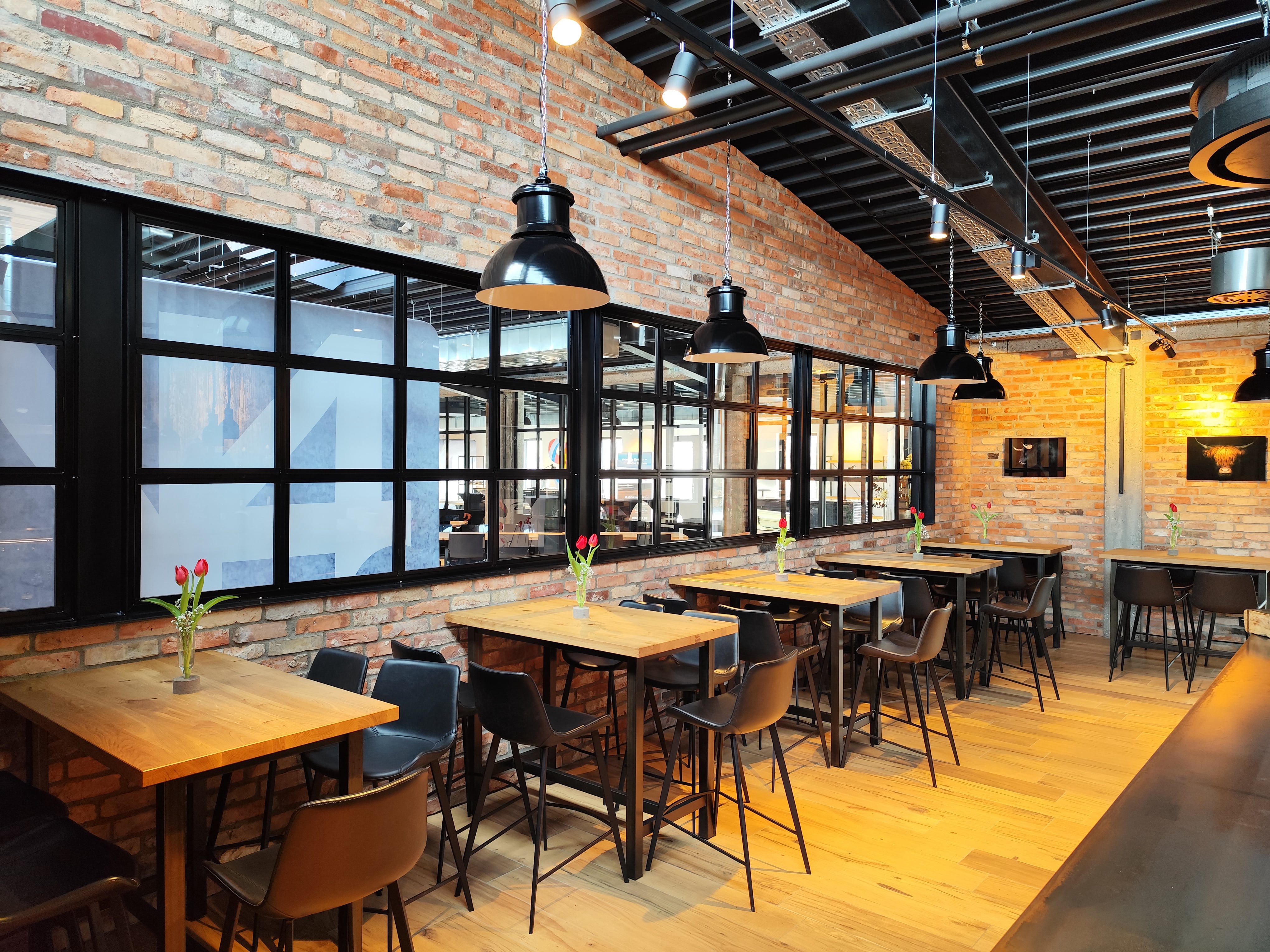 Ein Blick in die Eventhalle