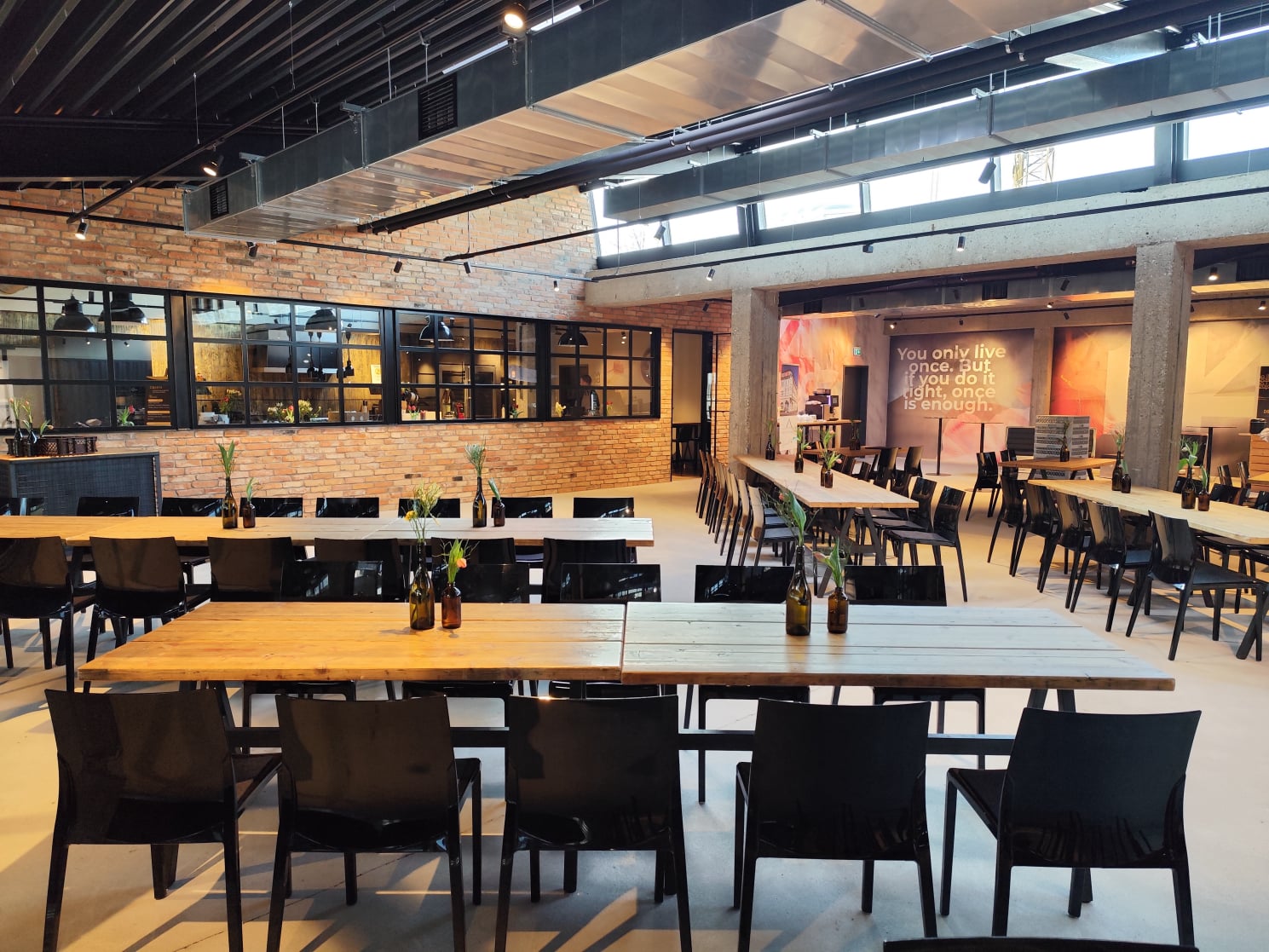 Die Eventhalle ist der Mittelpunkt der N4. Eventlocation