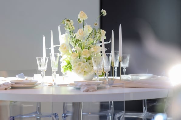 Ein Dekorierter Tisch