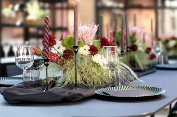 Ein Dekorierter Tisch