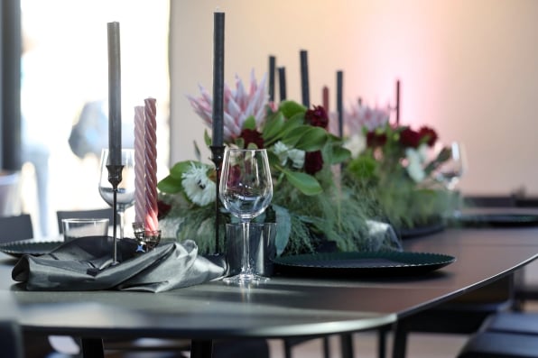 Ein Dekorierter Tisch