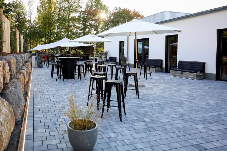 Der Outdoorbereich des N4.