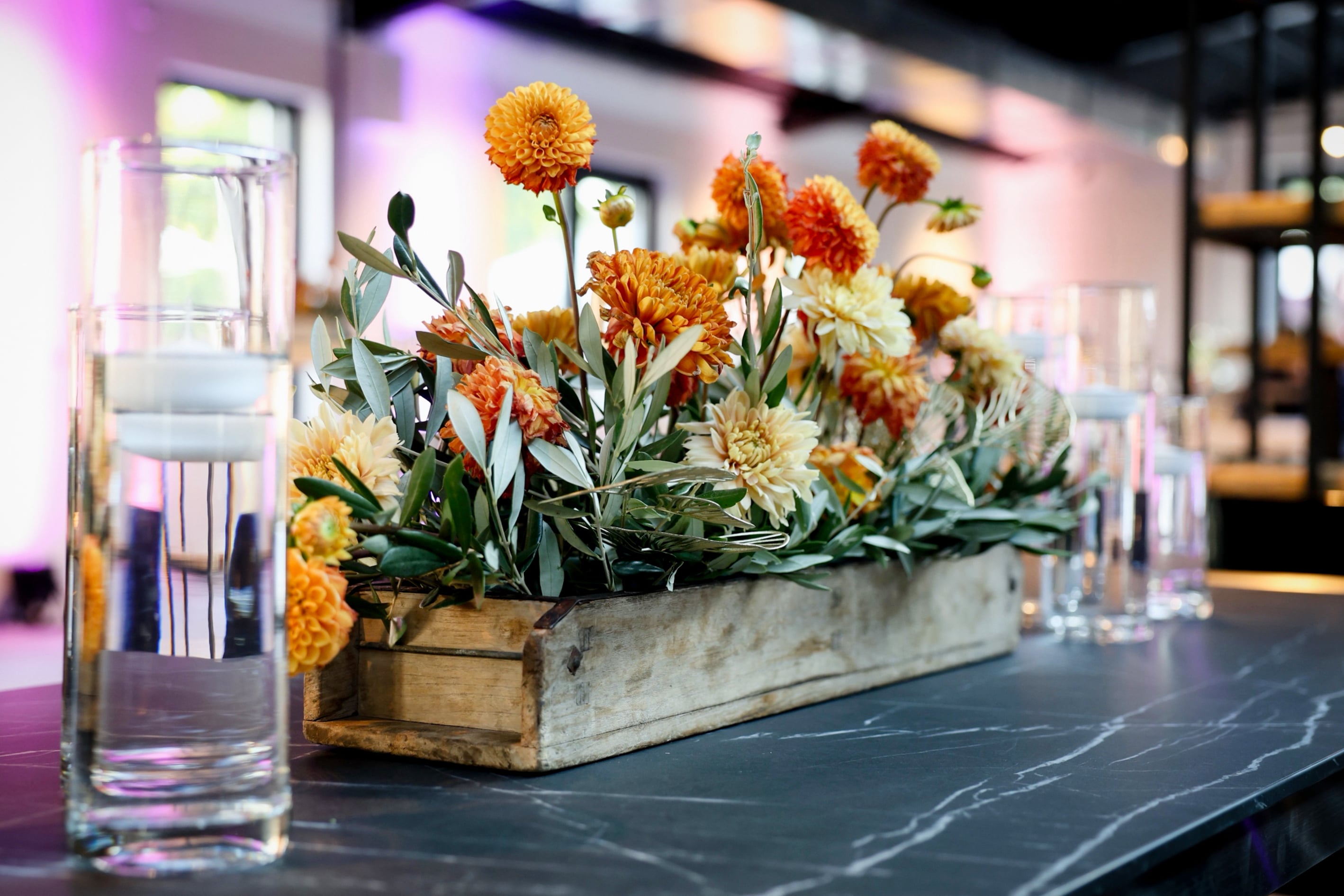 Ein Dekorierter Tisch