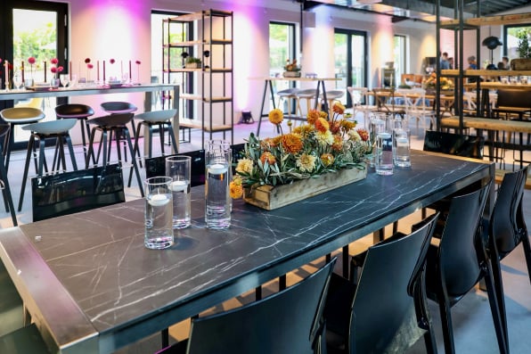 Ein Dekorierter Tisch