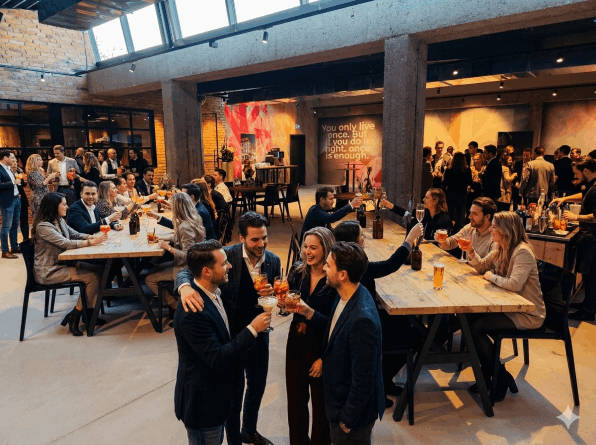 Veranstaltung eines Firmen Event im N4.